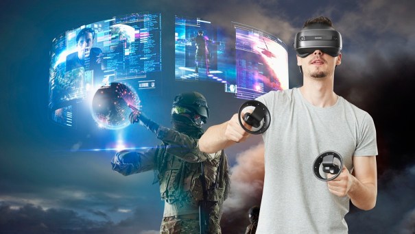 Тепер віртуальні світи доступні практично кожному, завдяки шолому віртуальної реальності від лідера світового ІТ-ринку »