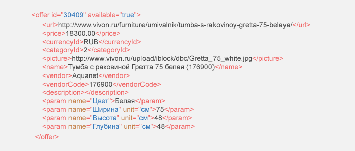 Особливу увагу приділили назв товарів магазину, щоб в згенерованих банерах пропозицію виглядало коректно і зрозуміло