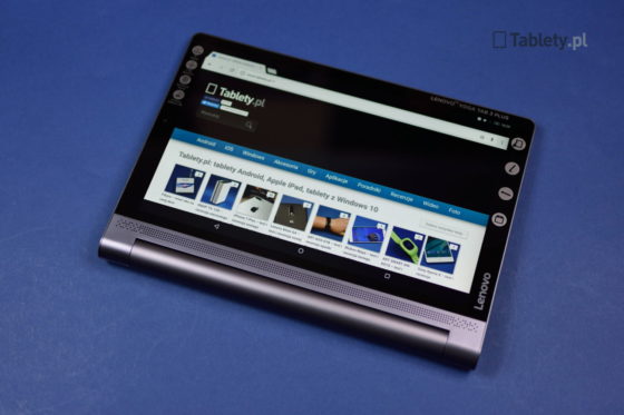 Lenovo Yoga Tab 3 Plus - внешний вид, конструкция, материалы