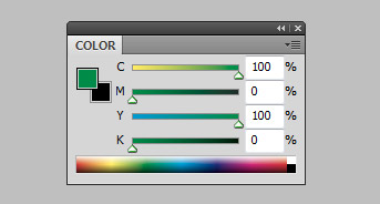 При роботі в CMYK я настійно рекомендував би використовувати панель Color замість діалогового вікна Color Picker