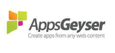 AppsGeyser - безкоштовний веб-сервіс, який дозволяє конвертувати контент вашого сайту в Android додаток і поширити його через Google Play