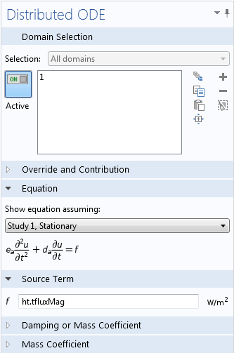 Використання додаткового ODE-інтерфейсу для обчислення інтеграла за часом