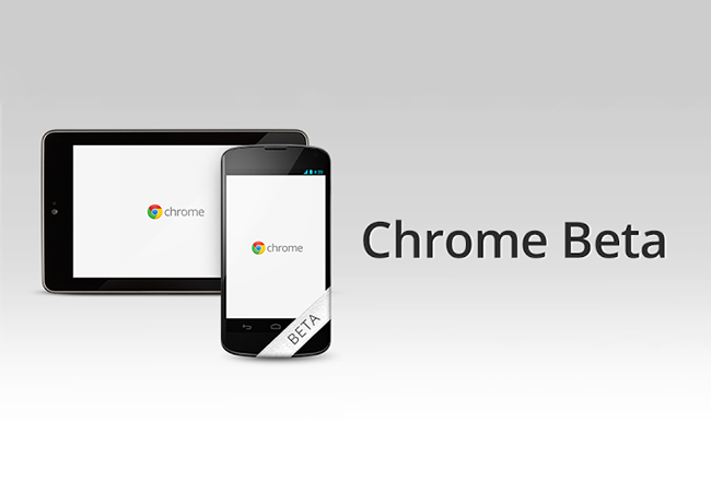 Google анонсувала вихід бета-версії Chrome для пристроїв під управлінням Android 4